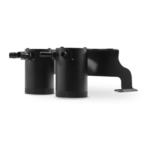Mishimoto Baffled Oil Catch Can Kit - Black for 2016+ Chevrolet Camaro 2.0T - Image 4