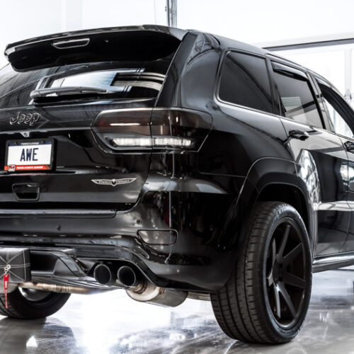 AWE Tuning Track Edition Exhaust - Use w/Stock Tips for 2020 Jeep Grand Cherokee SRT/Trackhawk - Image 3