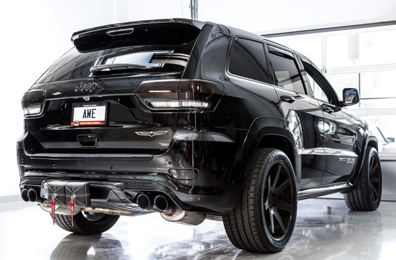 AWE Tuning Track Edition Exhaust - Use w/Stock Tips for 2020 Jeep Grand Cherokee SRT/Trackhawk - Image 3