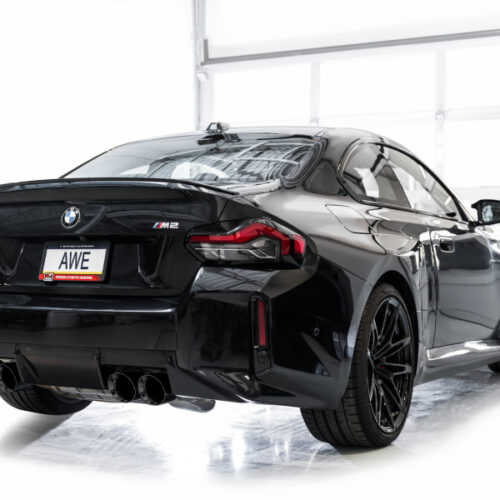 AWE Tuning SwitchPath Edition Exhaust - Diamond Black Tips for 23-24 BMW G87 M2 - Image 5