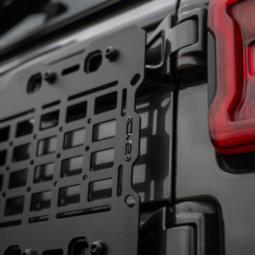 DV8 Offroad 2018-2025 Jeep Wrangler JL Tailgate Reinforcement Molle Panel - Image 3