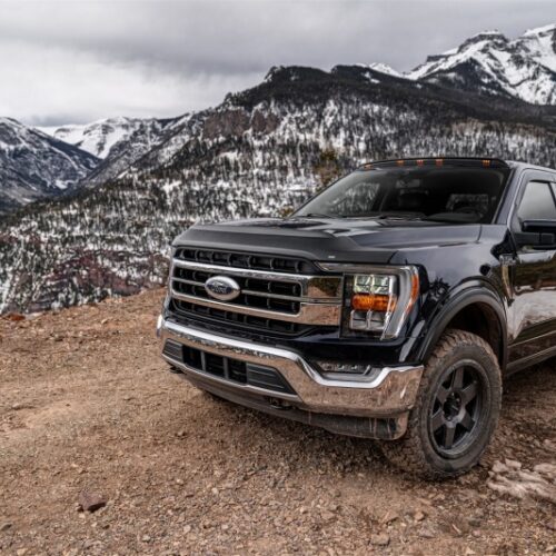 Husky Liners 15-20 Ford F-150 Excl. Raptor Aeroskin II Low Profile - Tex. Black - Image 3