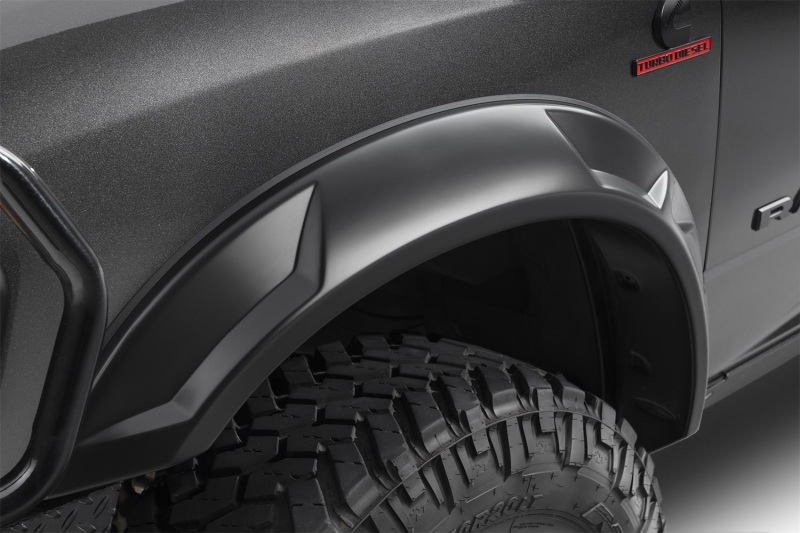 Husky Liners 19-23 RAM 2500/3500 DRT Style Fender Flares (Smooth) 4pc - Blk - Image 2