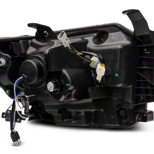 Raxiom for 2014-2021 Toyota Tundra Axial Projector Headlights w/ SEQL LED Bar- Black Housing (Clear Lens) - Image 4