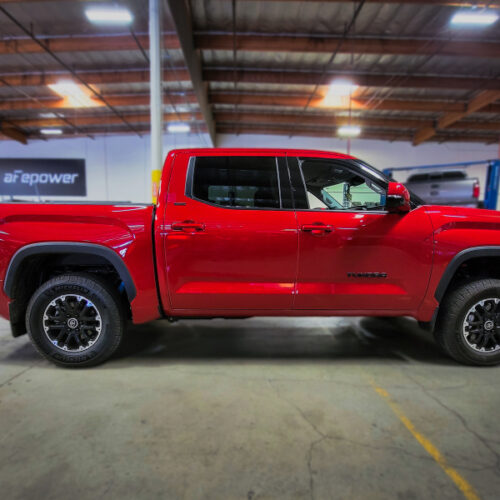 aFe Power CONTROL 1.875 IN Leveling Kit 22-23 Toyota Tundra - Red - Image 5