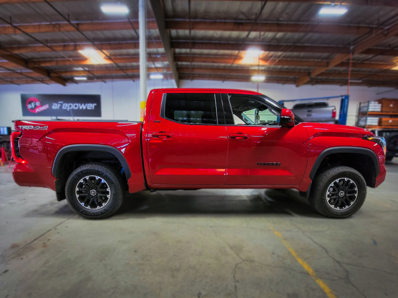 aFe Power CONTROL 1.875 IN Leveling Kit 22-23 Toyota Tundra - Red - Image 5