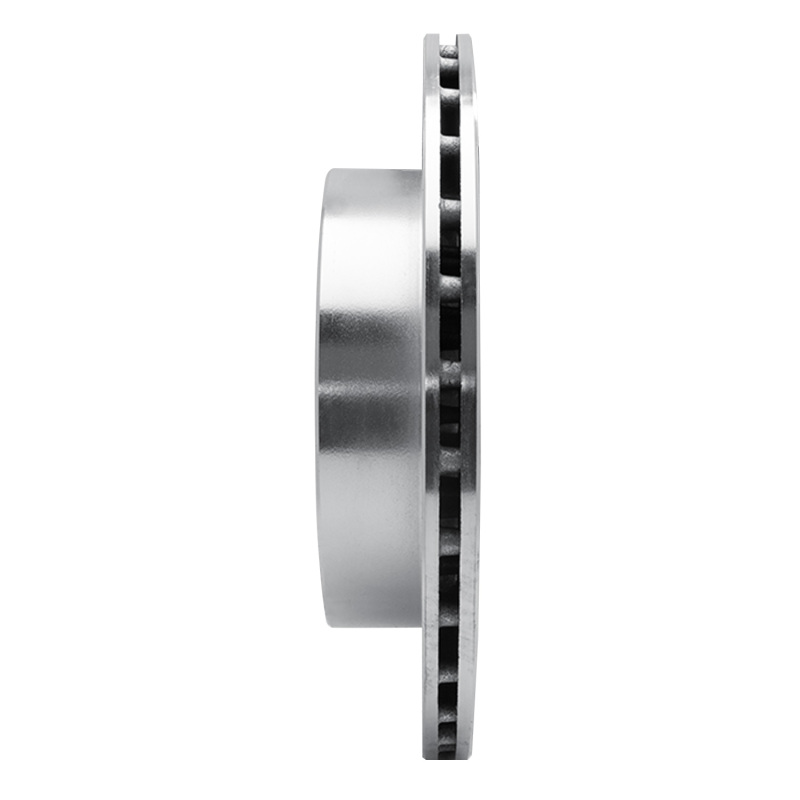 R1 Concepts for 08-20 Subaru Impreza Rear Left Drilled & Slotted Silver Brake Rotor - Image 3