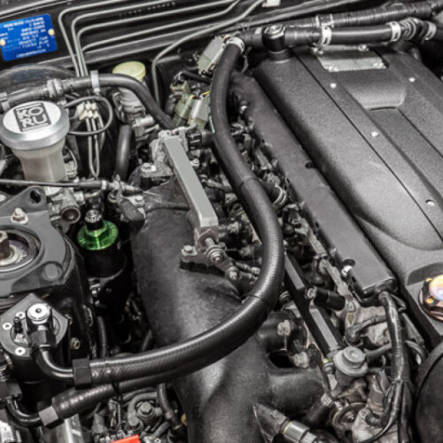 Radium Engineering Dual Catch Can Kit Nissan R32 Skyline GT-R Fluid Lock - Image 4