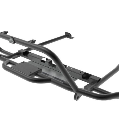 Alternative view of aFe Power 20-23 Subaru Outback H4 2.4L (t) / H4 2.5L Terra Guard Front Bumper w/ Winch Mount - Black