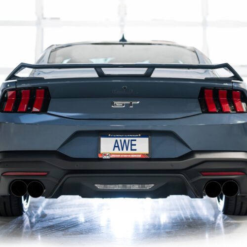AWE Tuning SwitchPath Cat-Back Exhaust w/ Quad Diamond Black Tips for AWE 2024 Ford Mustang GT Fastback S650 RWD - Image 6