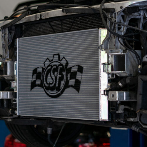 CSF for 2015+ Mercedes Benz C63 AMG (W205) Front Mount Heat Exchanger w/Rock Guard - Image 9