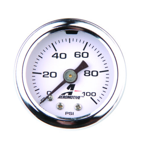 Aeromotive 0-100 PSI Fuel Pressure Gauge - Image 3
