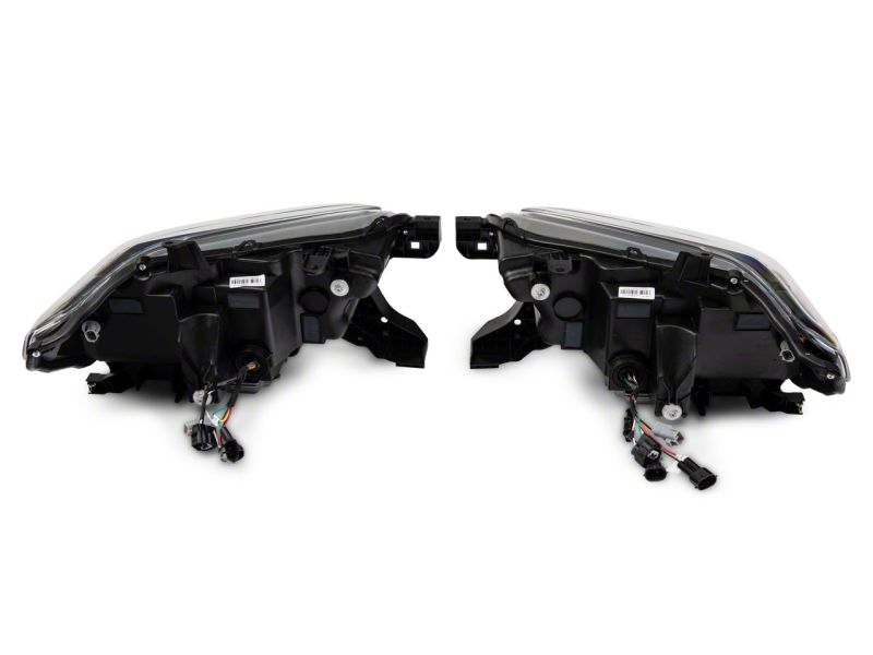 Raxiom for 2016-2023 Toyota Tacoma w/ Factory Halogen DRL LED Headlights- Black Housing (Clear Lens) - Image 7