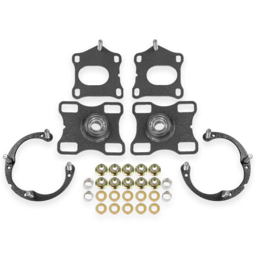 BMR Suspension 11-14 Ford Mustang Caster/Camber Plates - Black Hammertone - Image 2