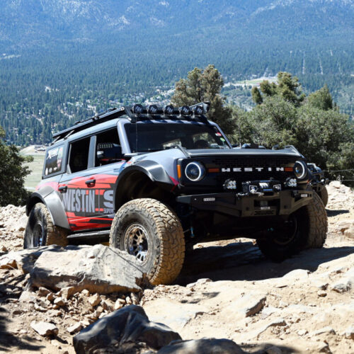 Superwinch 10000 LBS 12V DC 3/8in x 54ft Synthetic Rope Scorpion 10000SR Winch - Black Powdercoat - Image 9