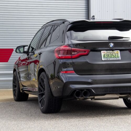 Dinan for 20-25 BMW X3 M/X4 M (F97/F98) Free Flow Axleback Exhaust System - Black Tips - Image 4