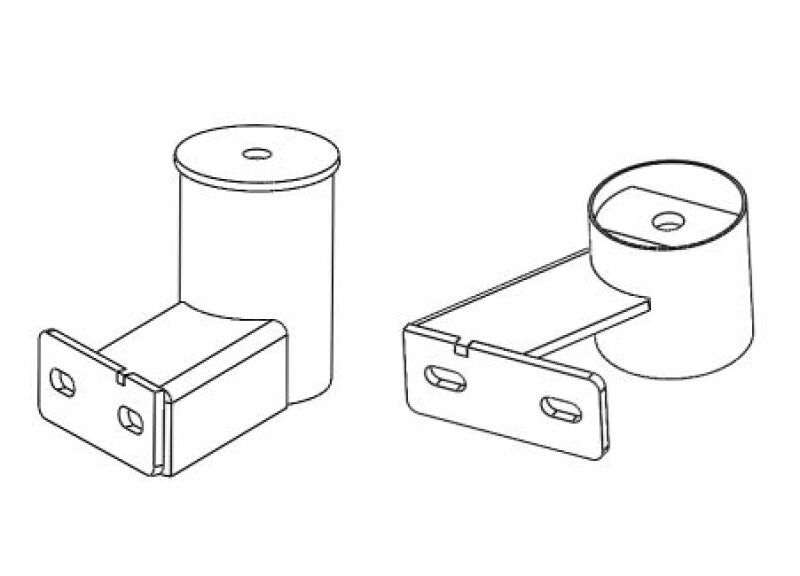 Go Rhino 2022 Ford Maverick - Brackets for Dominator Extreme SideSteps - Image 2
