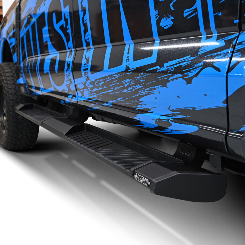 Westin 15-25 Ford F-150 SuperCrew / 17-25 F-250/350 CC AT6 Running Boards - Black - Image 8