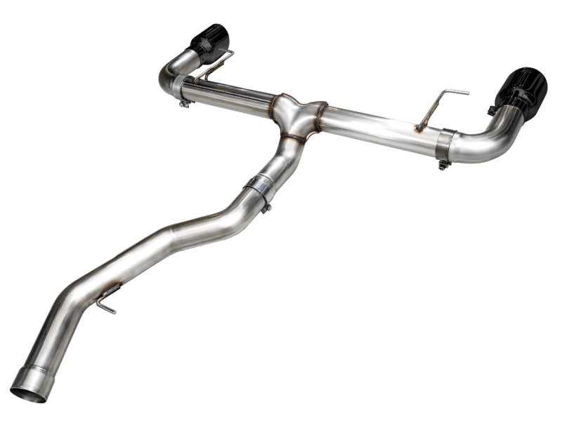 AWE Tuning Track Edition Axle-Back Exhaust - Diamond Black for 19-23 BMW 330i / 21-23 BMW 430i Base G2X - Image 5