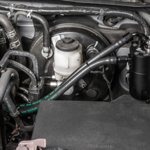 Alternative view of Radium Engineering 2016+ Toyota Tacoma PCV Catch Can Kit - Fluid Lock
