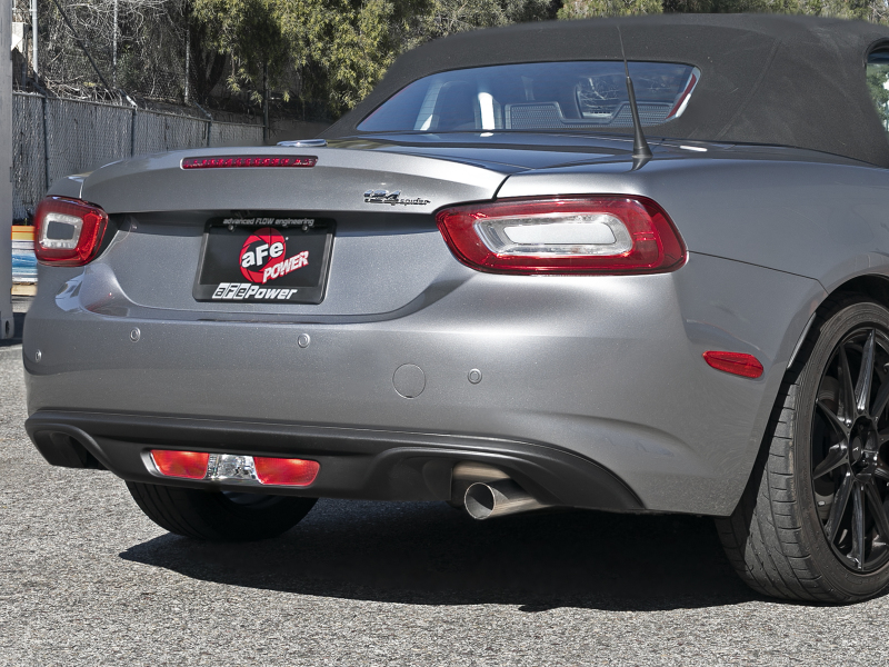 aFe Power FIAT 124 Spider I4-1.4L (t) Mach Force-Xp 2-1/2 In 304 Stainless Steel Axle-Back Exhaust - Image 7