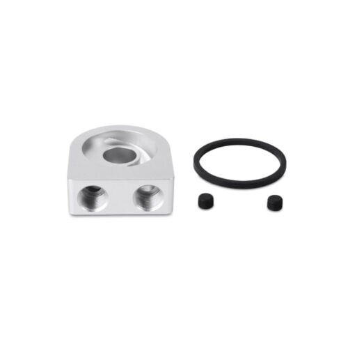 Mishimoto Silver M20 Oil Sandwich Plate - Image 5