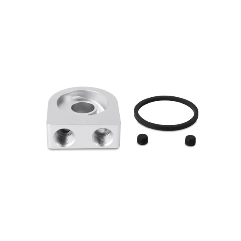 Mishimoto Silver M20 Oil Sandwich Plate - Image 5