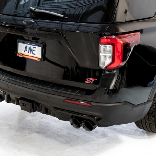 AWE Tuning Exhaust w/Diamond Blk Tips for 20-25 (Only Certain 2026 Models) Ford Explorer ST Touring Ed. - Image 9
