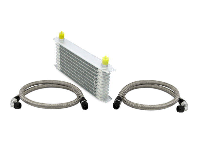 Mishimoto Universal 10 Row Oil Cooler Kit (Metal Braided Lines) - Image 8
