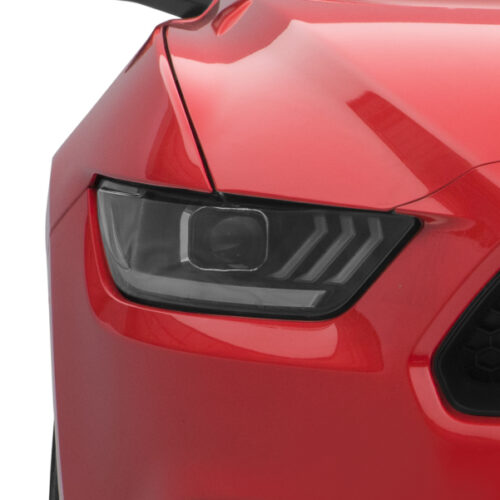 Raxiom for 2015-2017 Ford Mustang Projector Headlights OEM HID Bulbs- Black Housing (Clear Lens) - Image 4