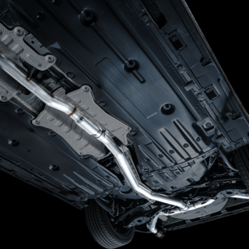 AWE Tuning 22+ Honda Civic Si/Acura Integra Track Edition Cat-Back Exhaust - Dual Diamond Black Tips - Image 6