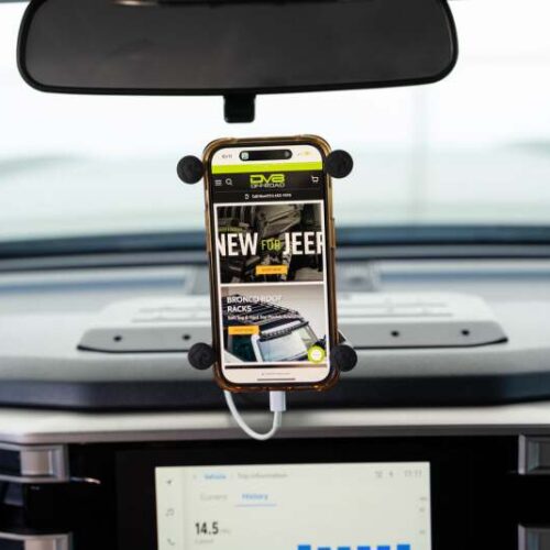 DV8 Offroad 22-23 Toyota Tundra + Sequoia Digital Device Dash Mount - Image 4
