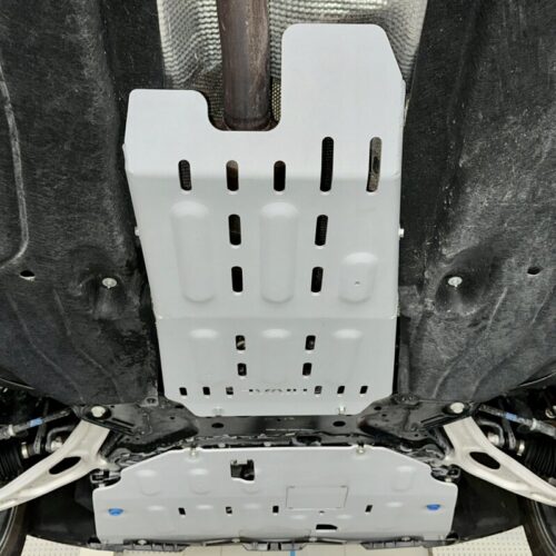 Rival 2022-2026 Ford Maverick EcoBoost Aluminum Catalytic Converter Skid Plate - Image 7