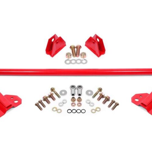 BMR 15-23 Ford S550 Mustang Shock Mount Kit - Red