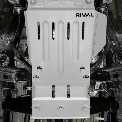 Rival 2016-2023 Toyota Tacoma 3Gen 4WD Aluminum Transmission Transfer Case Skid Plate - Image 5