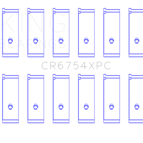 King Engine Bearings Toyota 2JZGE/2JZGTE 4V 3.0L Rod Bearing Set - Image 2