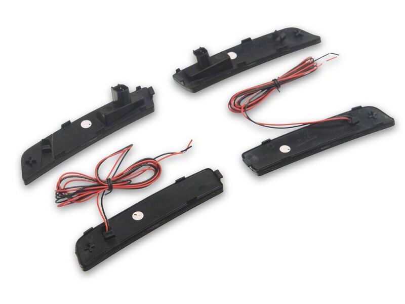Raxiom for 2021-2026 Ford Mustang Mach-E LED Side Marker Lights- Smoked - Image 2