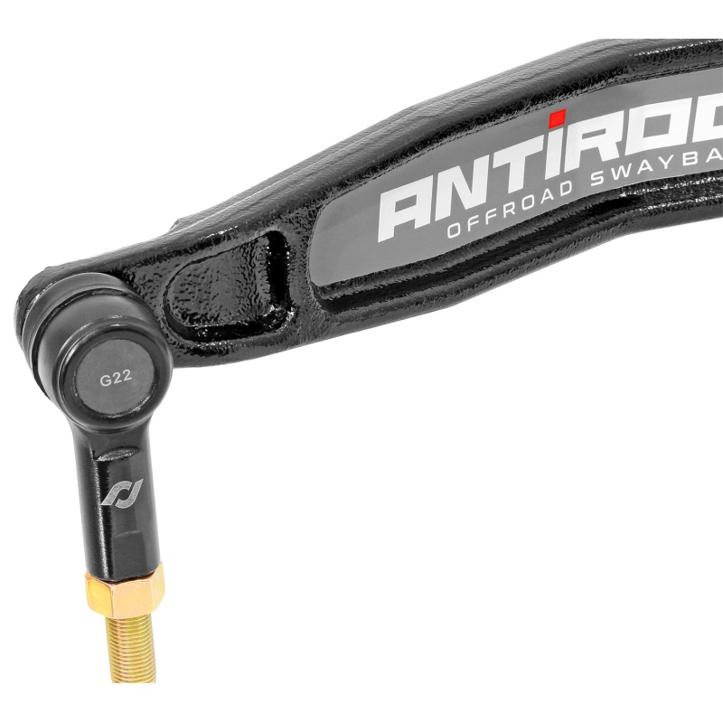 RockJock JL/JT Antirock Sway Bar Kit Front Forged Arms Steel Brackets .850in Bar - Image 3