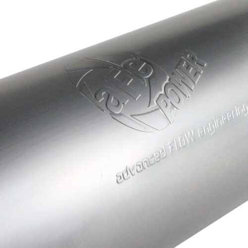 aFe Power MACHForce XP Exhausts Mufflers SS-409 EXH Muffler 4 ID In/Out 8 Dia - Image 4