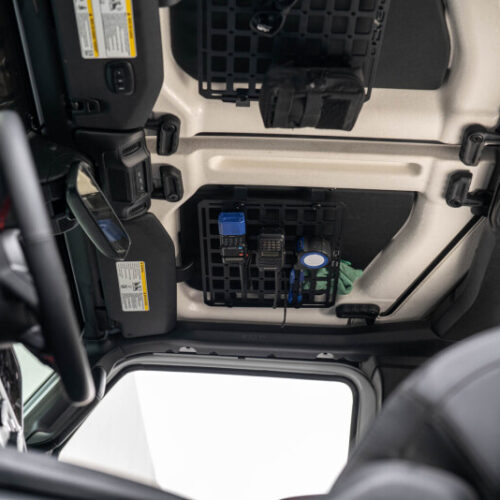 DV8 Offroad 2018-2025 Jeep Wrangler JL Roof Mount for 15In x 12In Molle Panel - Image 7