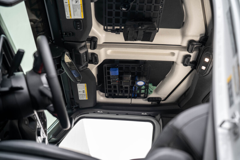 DV8 Offroad 2018-2025 Jeep Wrangler JL Roof Mount for 15In x 12In Molle Panel - Image 7