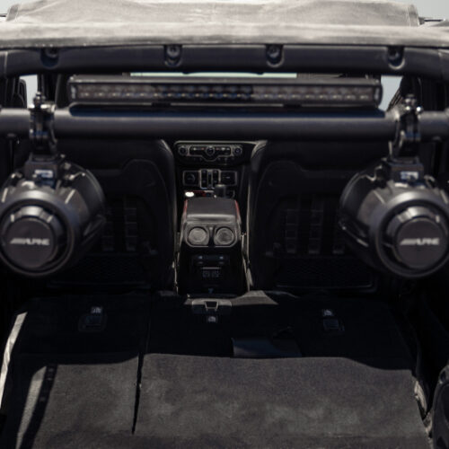 DV8 Offroad SBJL-01 18-23 Jeep Wrangler JL 4-Door Speaker/Light Bar Mount - Image 8