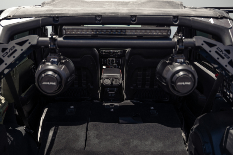 DV8 Offroad SBJL-01 18-23 Jeep Wrangler JL 4-Door Speaker/Light Bar Mount - Image 8