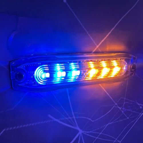 Putco Stinger Lighthead w/ Amber/White/Blue Strobe LED - 1 LED Light - Image 5