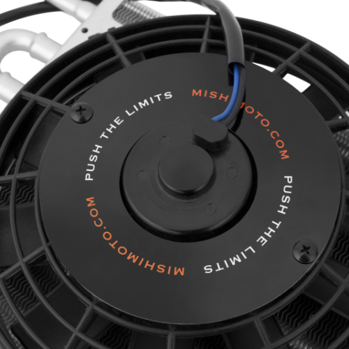 Mishimoto Heavy Duty Transmission Cooler w/ Electric Fan - Image 9