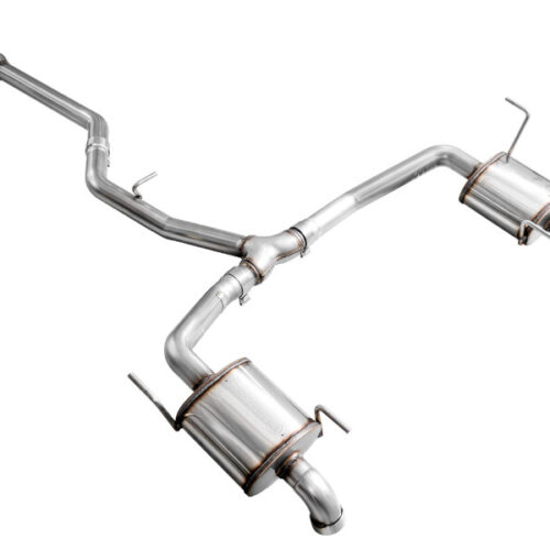 AWE Tuning Cat-Back Exhaust w/Dual BashGuards for 20-25 Subaru Outback (Wilderness & XT) 0FG - Image 9