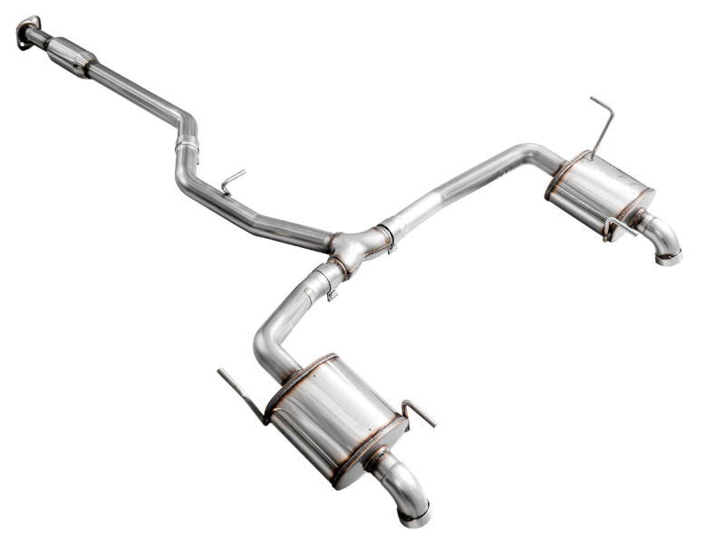 AWE Tuning Cat-Back Exhaust w/Dual BashGuards for 20-25 Subaru Outback (Wilderness & XT) 0FG - Image 9