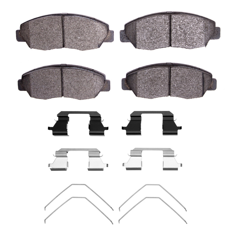R1 96-15 Honda Civic Front Performance Sport Pads & Hardware Kit - Image 6
