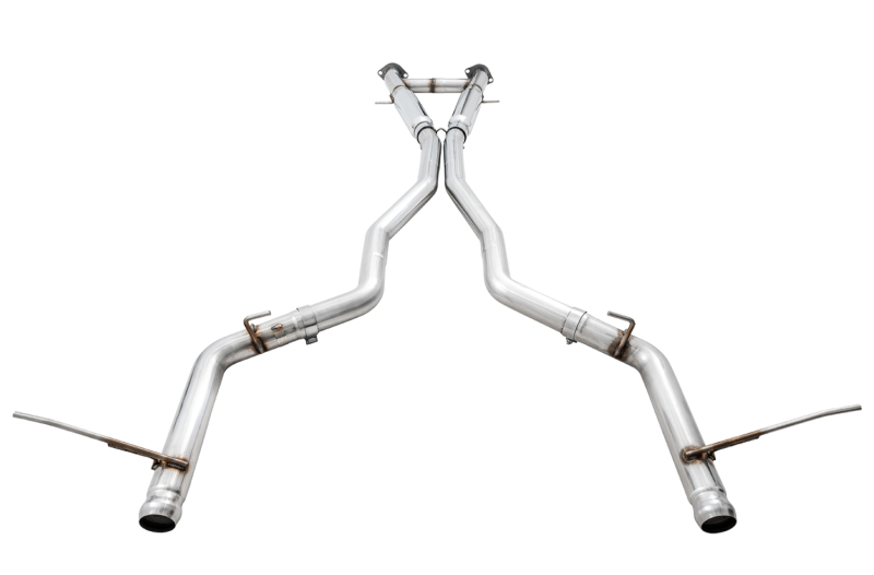 AWE Tuning Track Edition Exhaust - Use w/Stock Tips for 2020 Jeep Grand Cherokee SRT/Trackhawk