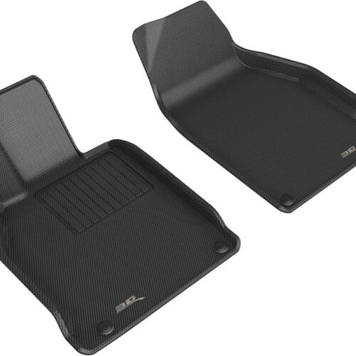 3D MAXpider 12-19 Porsche 911 Conv/S/4/4S/GTS/Targa/Turbo/T/GTZ Kagu 1st Row Floormat - Black
